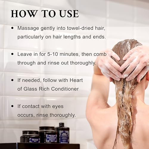 Davines Heart of Glass Deep Repair Mask for Blonde Hair - 5.07 oz