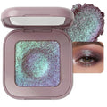 Duochrome Glitter Eyeshadow, Ultra-Fine Color Shifting Metallic Shimmer, High Pigment Holographic Single Eye Makeup, Long Lasting & Buildable Eye Shadow (2# Plum Mauve)