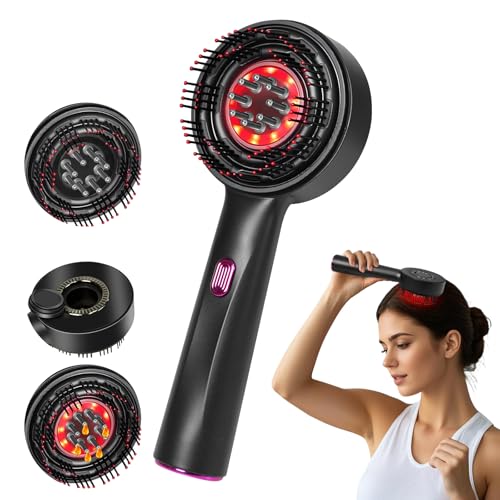 Electric Scalp Massager with Hair Oil Applicator & IPX7 Waterproof