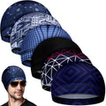Haysandy Cooling Skull Cap Motorcycle Helmet Liner Beanie Sweat-Wicking Head Wrap