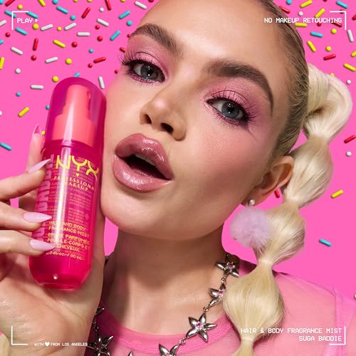NYX Suga Baddie Vanilla & Whipped Cream Hair & Body Mist - 2.7 fl oz
