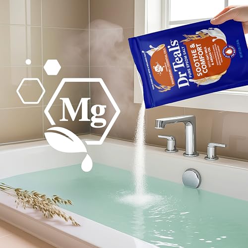 Epsom Salt Magnesium Soak with Oat Milk & Argan Oil - 3 lbs