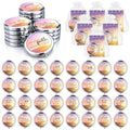 18 Sets Mother's Day Church Gifts Bulk Christian Compact Makeup Mirror Bible Verse Round Pocket Mirror with Gift Cards Organza Bags for Women (18 Style)