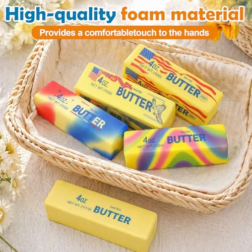 Slow Rising Butter Squishy Toys - Realistic Soft Fidget Stress Relief