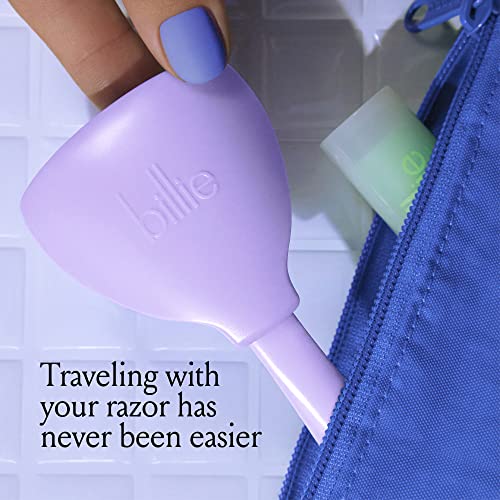 Portable Travel Case for 5-Blade Razors with Built-In Magnet