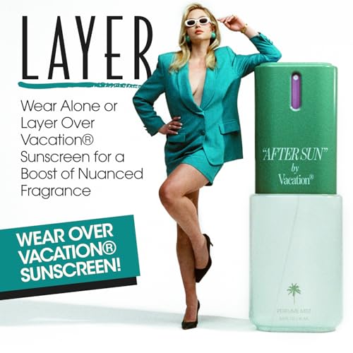 After Sun Body Mist for Women - Aloe Vera & Cucumber Scent, 3oz
