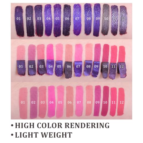 3-Piece Peel Off Lip Stain Tattoo Set with Tweezer - Long Lasting