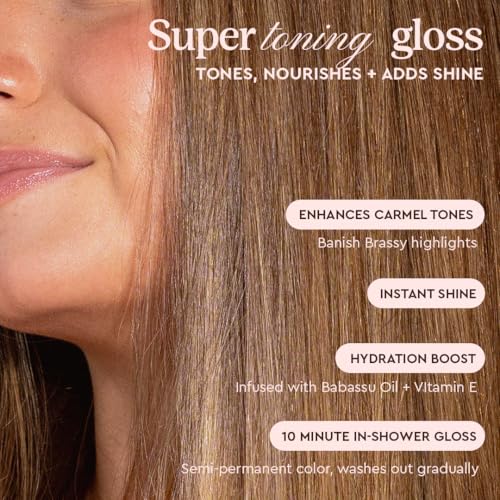 Glaze Super Gloss Caramel Lights Hair Toner for Highlights