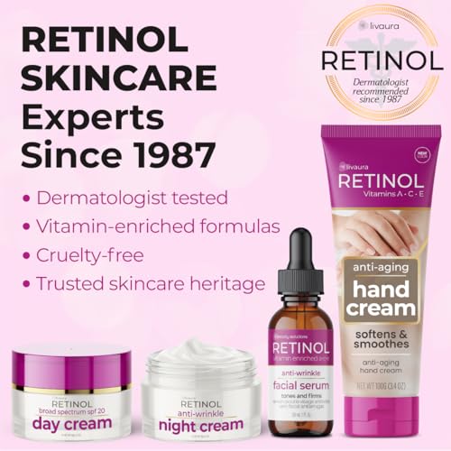 Retinol Anti-Aging Hand Cream for Women - Hydrating & Nourishing