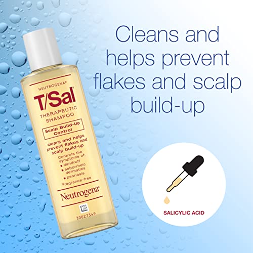 Neutrogena T/Sal Therapeutic Dandruff Shampoo, 3% Salicylic Acid, 4.5 fl oz