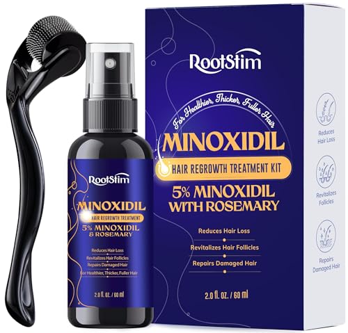 RootStim 5% Minoxidil Hair Growth Treatment for Men & Women