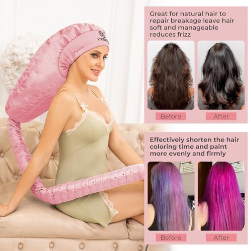 Bonnet Hair Dryer Attachment - Extra Large Hood for Curly Hair