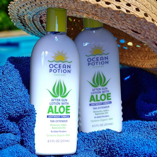 Ocean Potion After Sun Lotion with Aloe Vera & Vitamin E, 8.5 oz