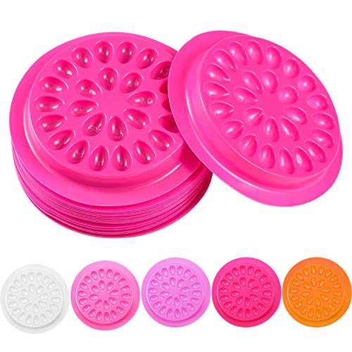 150 Pcs Eyelash Extension Glue Holder Trays - Disposable Lash Palette