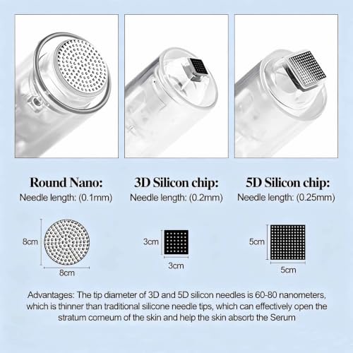 5pcs Round Nano Cartridges for Bayonet Microneedle Pen M5 M7 N2