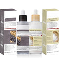 Black and White Rice Peeling, Soft Rice Exfoliating Face and Body, New glow rice Black and White Rice Exfoliant Duo Ampoule Set for All Skin Types, Gentle Peel & Deep Hydration 2 Pack (2.7 fl oz Each)
