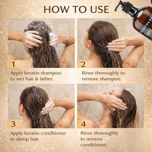 Zebrany Caviar Shampoo & Conditioner Set - 800ml, Sulfate-Free