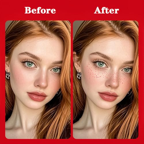 Valentine's Day Face Tattoos - 12 Glitter Heart Patches for Women