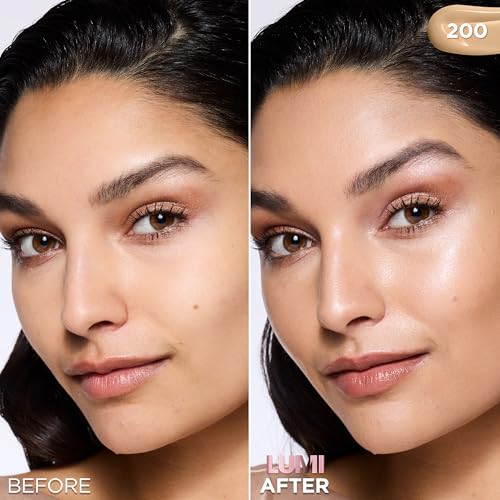 L'Oreal Lumi Le Glow Skin Tint Foundation - Lightweight Water-Based, Neutral 200