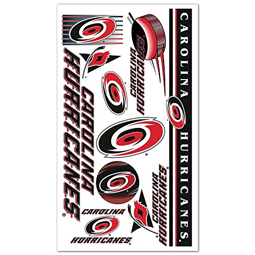 Carolina Hurricanes 4x7 Temporary Tattoos (8-Pack)