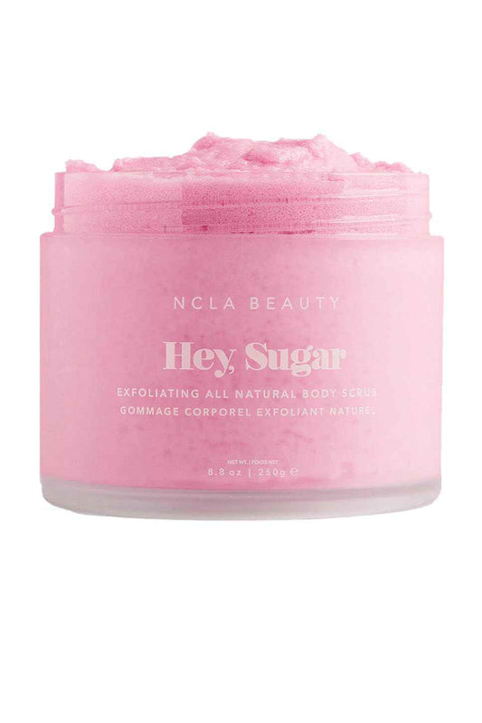 NCLA - Hey, Sugar Natural Body Scrub | Vegan, Cruelty-Free, Clean Skincare (Passion Fruit, 8.8 oz | 250 g)
