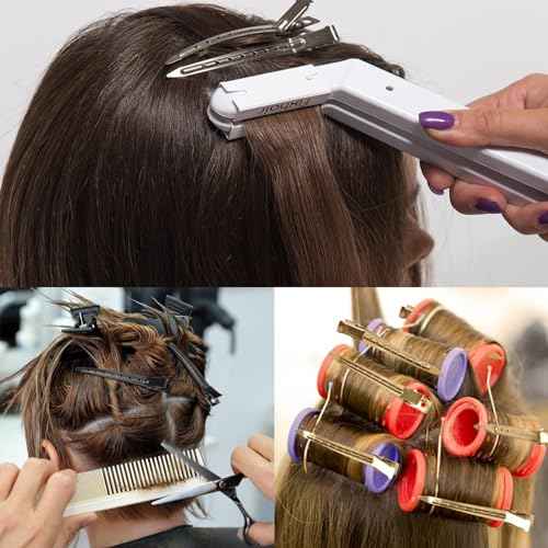 24Pcs Duck Billed Hair Clips for Styling Sectioning, Metal Hair Clips for Women Long Hair, Metal Alligator Curl Clips for Hair Roller Salon (Silver)