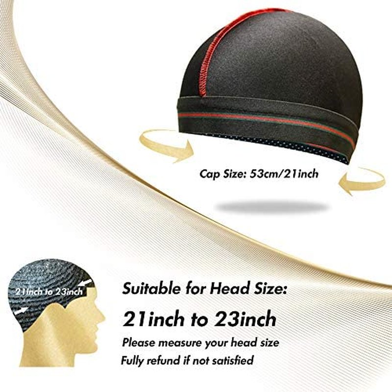 ForceWave Silky Compression Wave Cap for 360 Waves - 4-Pack