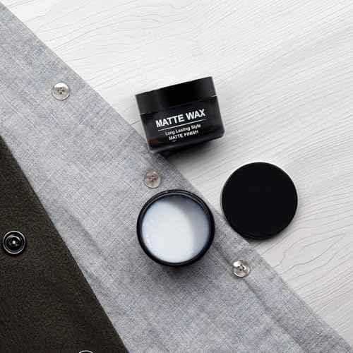 Pomade For Men, All Day Hold Matte Hair Wax, Matte Finish-Flake-Free-Non-Greasy Matte Pomade, Hair Paste For All Hair Types (2 Oz)