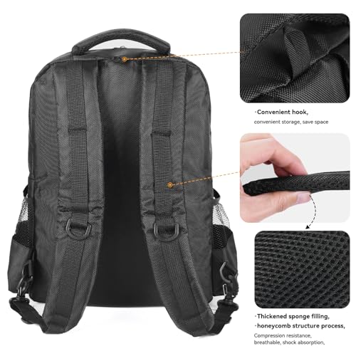 Waterproof Barber Travel Backpack for Clipper & Supplies - Men’s Grooming Bag