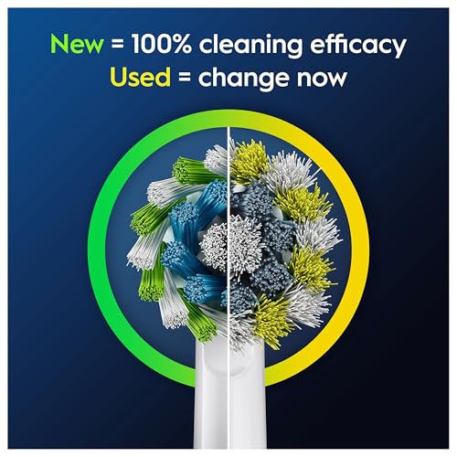 Oral-B Cross Action Replacement Brush Heads 4-Pack