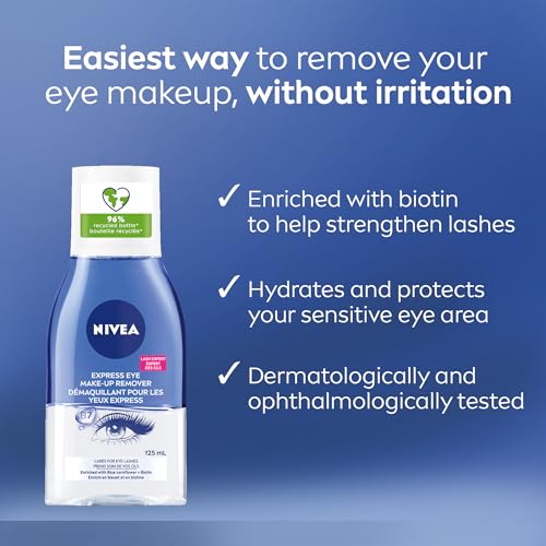 NIVEA Double Effect Eye Makeup Remover - 125ml