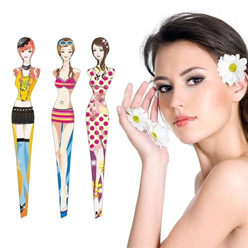 6Pcs Professional Girl Eyebrow Tweezer Stainless Steel Slanted Eyebrow Tweezers Eyebrows Hair Remover Tools Cosmetics Beauty (random color)¡¦