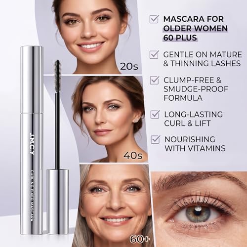 JMCY Waterproof Tubing Mascara - Black, Smudge-Proof & Lengthening