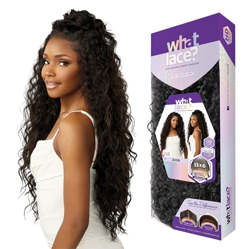 Sensationnel What Lace 13x6 Glueless Synthetic Wig - 1B Off Black