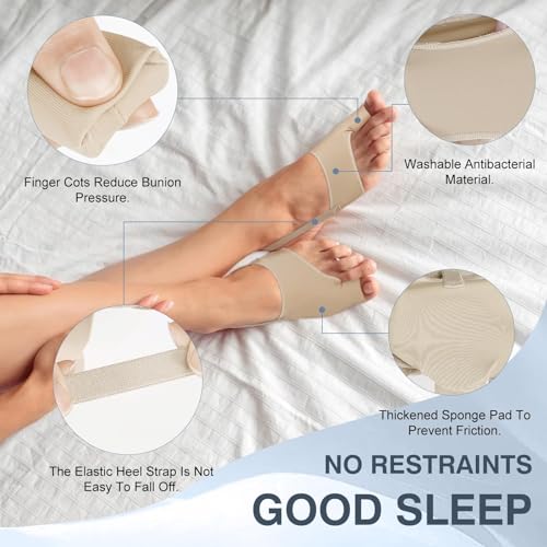 KTSAY Bunion Corrector Splint - 2PCS Adjustable Big Toe Straightener