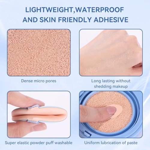 Cushion Foundation Compact – Natural Radiant Glow, Buildable Coverage