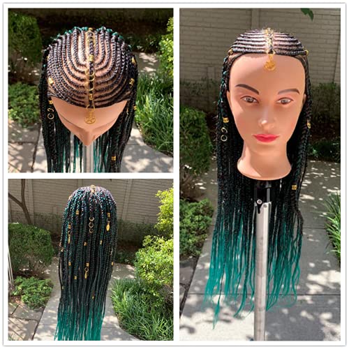 Hairingrid 26"-28" Mannequin Head Hair Styling Training, Black
