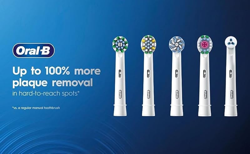 Oral-B Cross Action Replacement Brush Heads 4-Pack