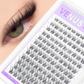 Velure Venus Cluster Lashes 8-14mm Natural Wispy Eyelash Extensions