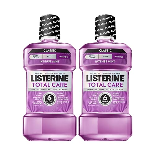 Listerine Total Care Anticavity Mouthwash Intense Mint 2 Pack