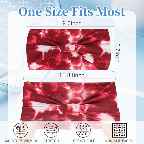 Wide Knotted Headbands for Women – Stretch, Non-Slip