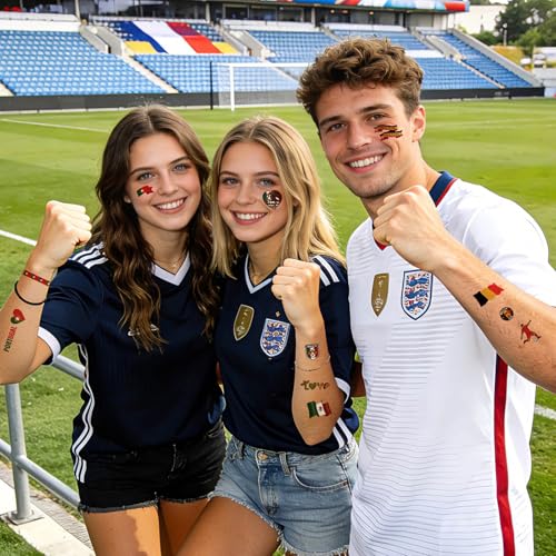 Argentina Soccer World Cup Temporary Tattoos - 3 Sheets