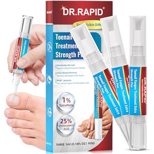 DR.RAPID Extra Strength Toenail Fungus Treatment Pen - 3-Pack