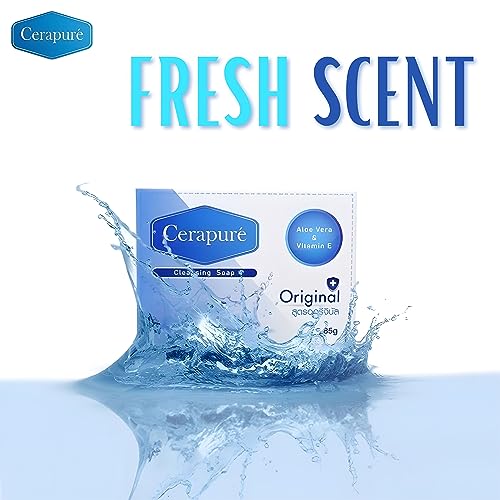 Cerapure Glycerin Soap Bars For Men Women Clear Transparent Bath Soap Bar For Dry Skin Formular Cleanse And Moisturize Skin All Day Freshness (1)