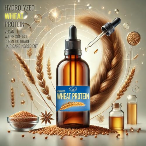 Hydrolyzed Wheat Protein Liquid for Hair & Skin Care - 1 oz - Artekas Innovation