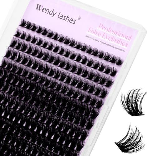 100D Spiky D-Curl Lash Clusters - Anime Manga Volume Lashes 10-18mm