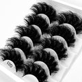 FEITA 8D Faux Mink False Eyelashes - 5 Pairs Dramatic Volume