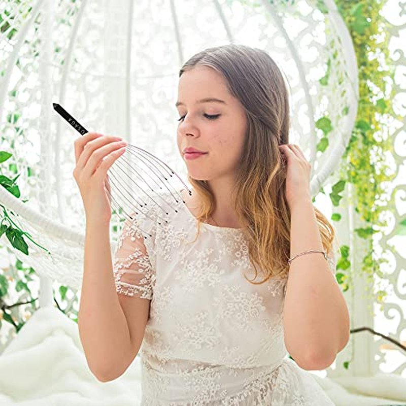 20-Prong Head Massager Scalp Scratcher for Relaxation