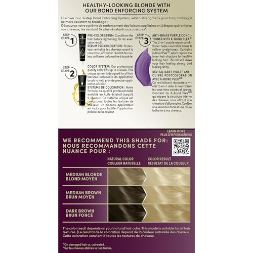 Schwarzkopf Keratin Blonde 001 Platinum Hair Dye Kit