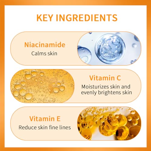 NICEFACE Tinted Sunscreen for Face with SPF 40 - UV Protection - Moisturizer & Lightweight Facial Sunscreen with Vitamin C and Vitamin E, for All Skin Type (40ml), Bronze